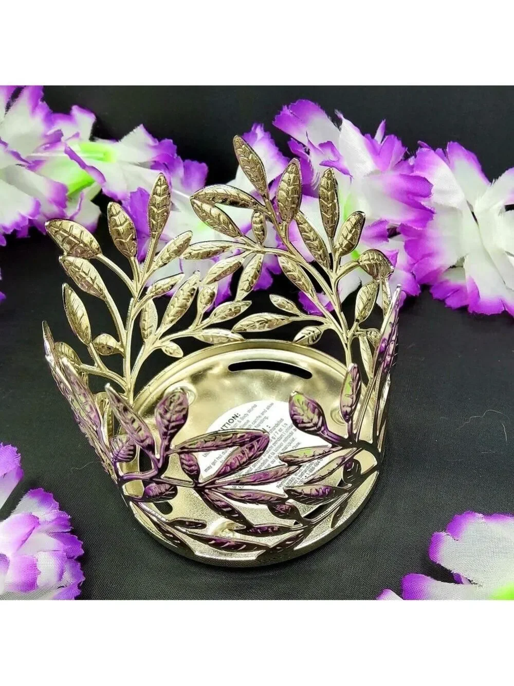 Bath & Body Works Silver Branches Single Wick Candle Holder
